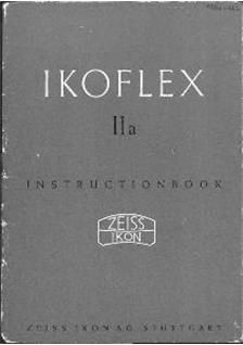 Zeiss Ikon Ikoflex 2 -Series manual. Camera Instructions.